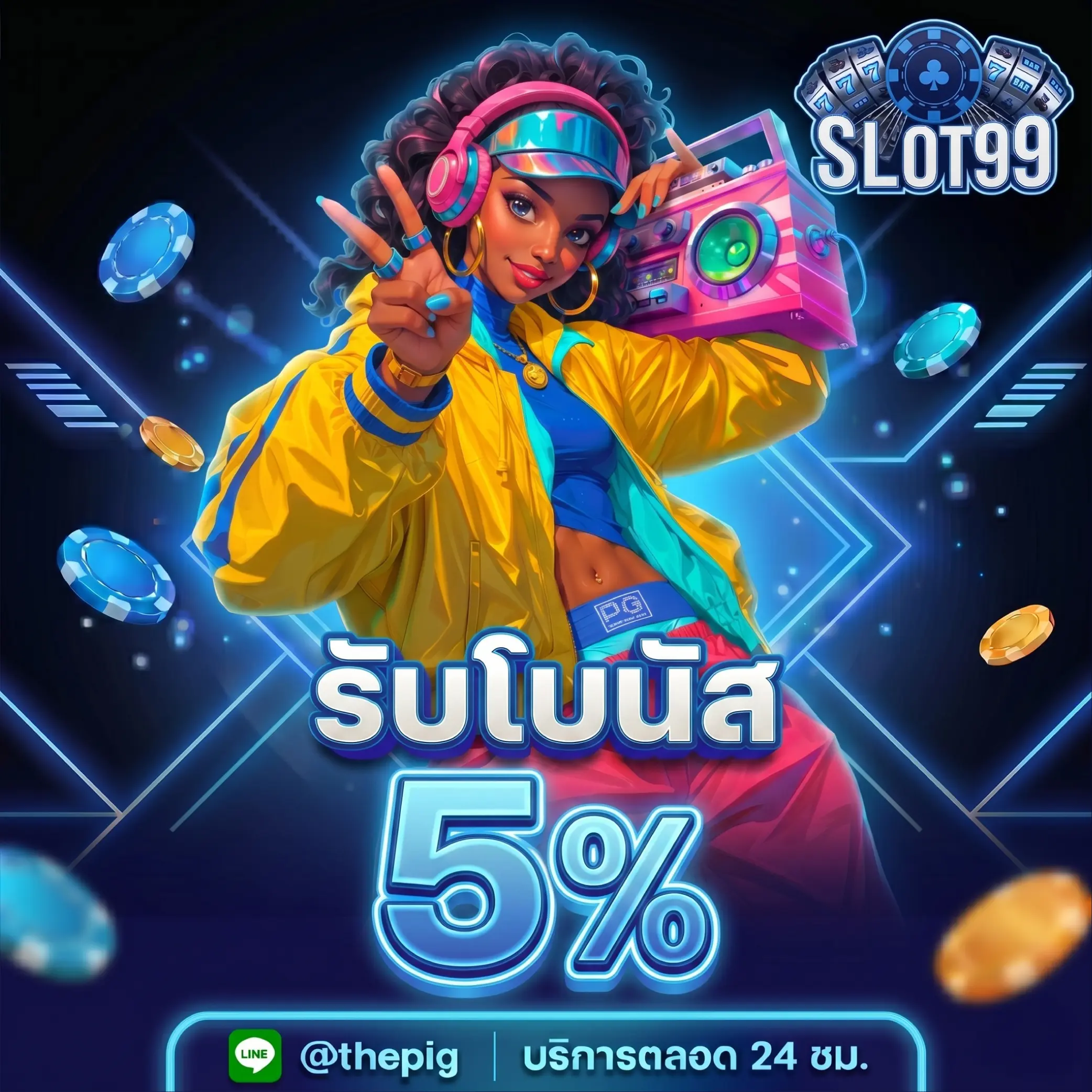 slot99f รับโบนัส 5%